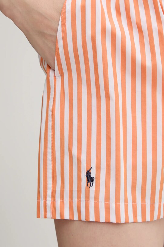 Ρούχα Βαμβακερή πιτζάμα σορτς Polo Ralph Lauren 4P7015 πορτοκαλί