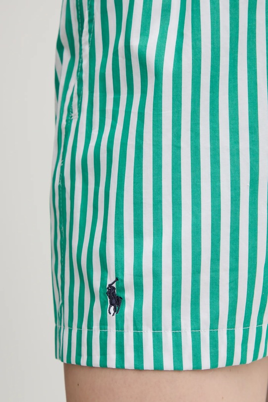 Oblačila Bombažne pižama kratke hlače Polo Ralph Lauren 4P7015 zelena