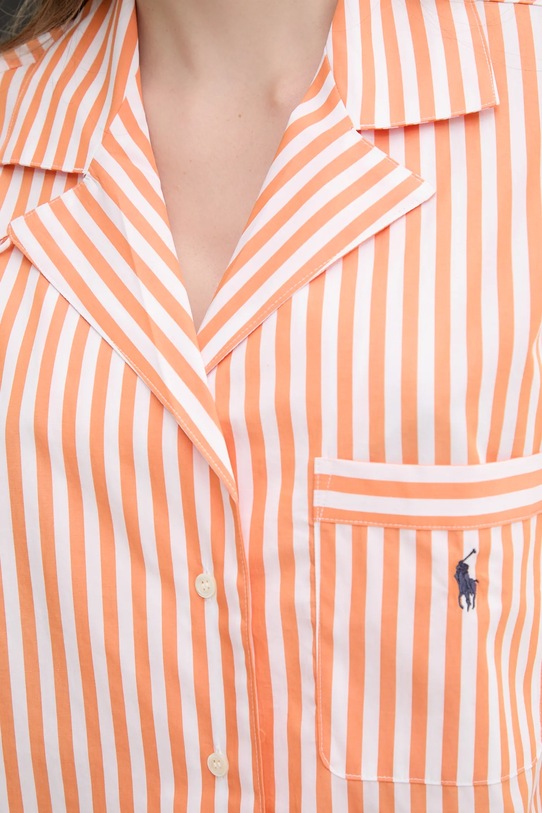Хлопковая пижама Polo Ralph Lauren 4P8010 оранжевый