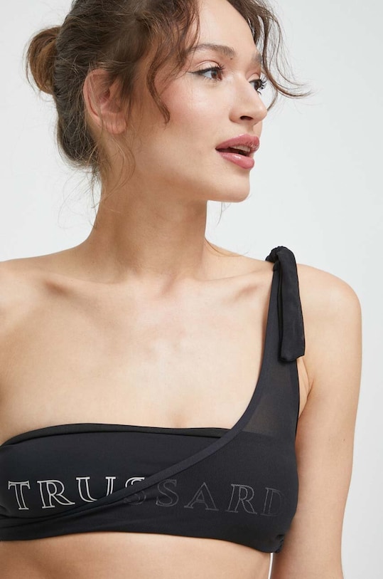 Trussardi sutien de baie negru TRU1WTP08