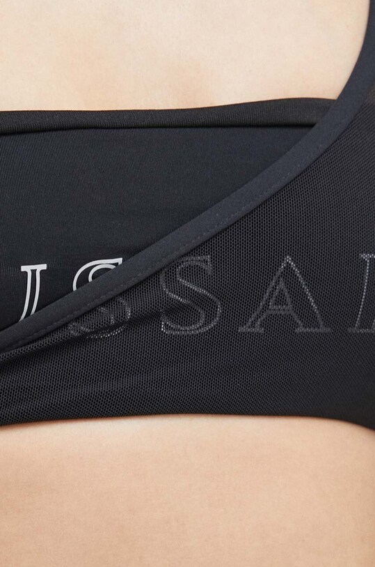 Trussardi sutien de baie TRU1WTP08 negru