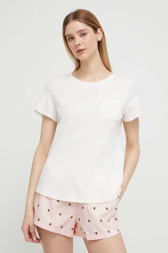 Kate Spade piżama tkanina biały KSI02503