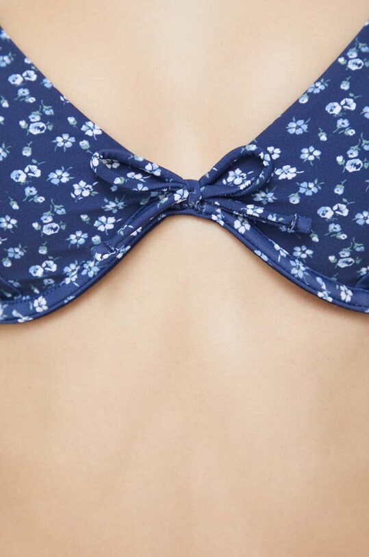Hollister Co. sutien de baie KI311.3196.218 albastru