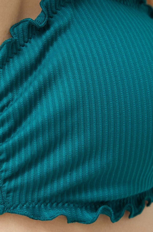 Plavková podprsenka Hollister Co. KI311.3210.322 tyrkysová