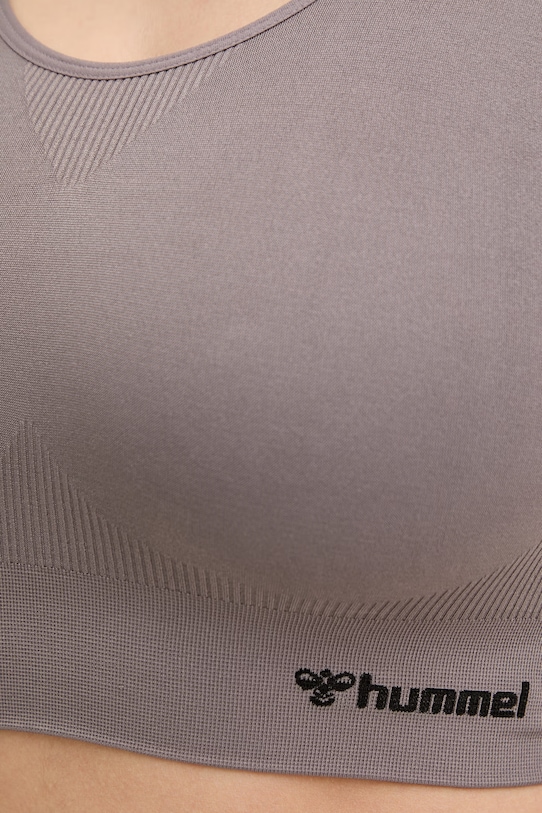 Hummel biustonosz sportowy Tif szary 210490