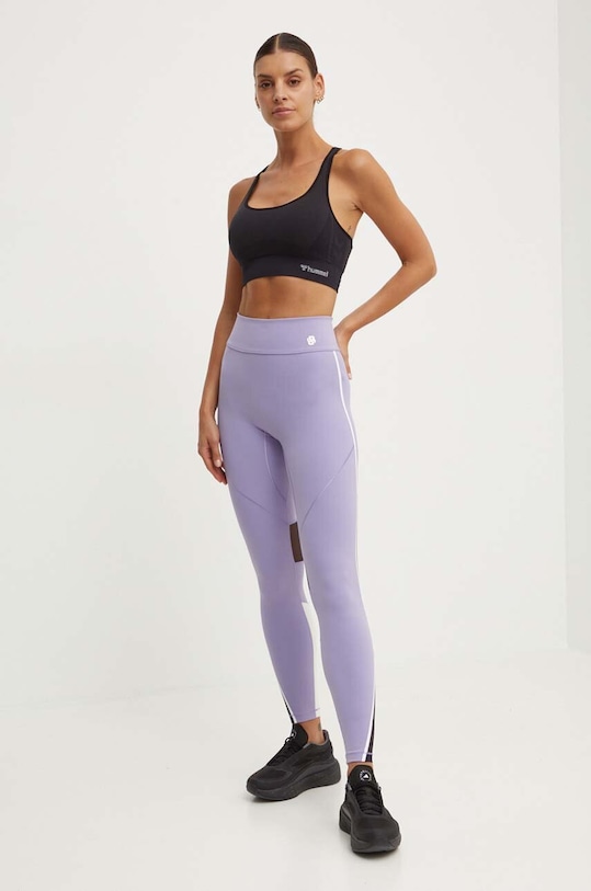 Спортивный бюстгальтер Hummel Clea 211937 чёрный AW24