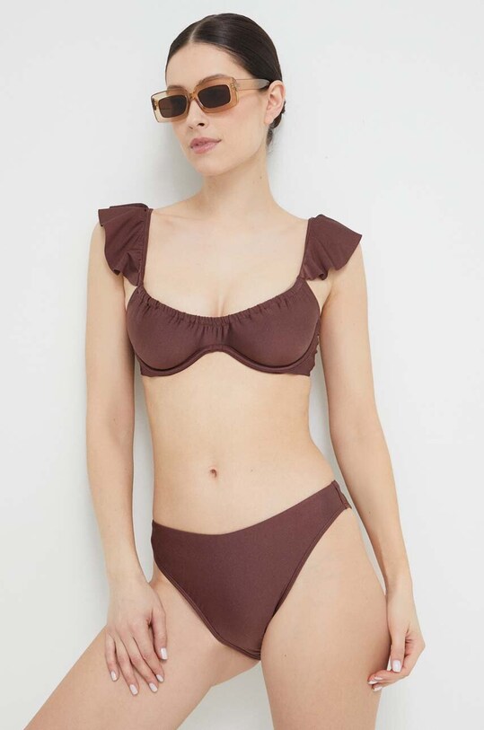 Abercrombie & Fitch sutien de baie KI111.3147.465 maro SS23