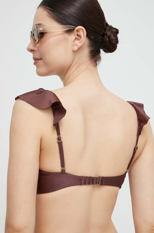 Îmbrăcăminte Abercrombie & Fitch sutien de baie KI111.3147.465 maro