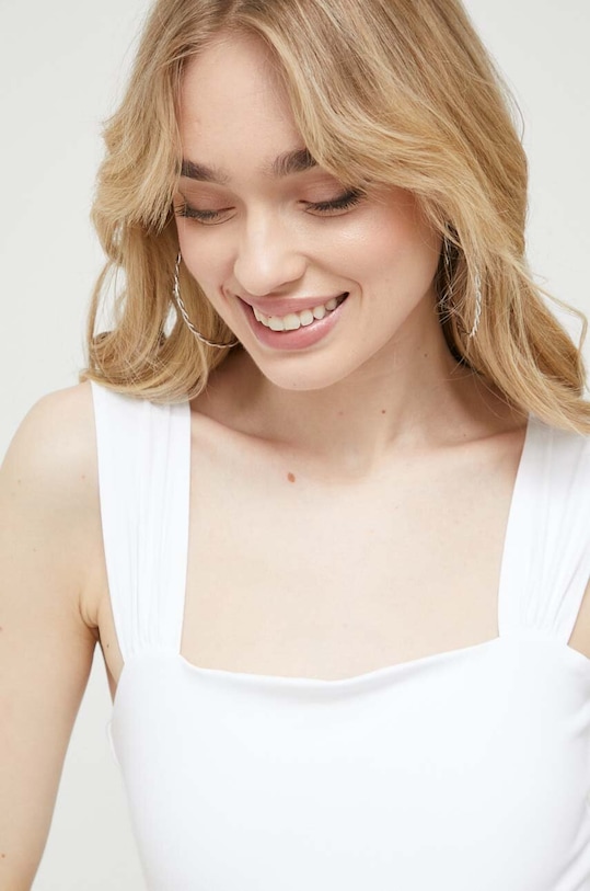 Κορμάκι Abercrombie & Fitch KI139.3350.100 λευκό