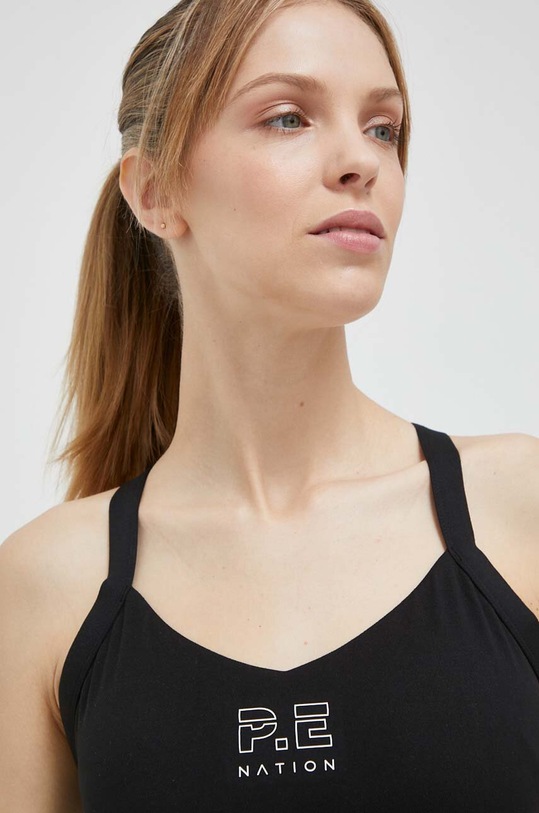 Спортивний бюстгальтер P.E Nation Recharge PEBASICSC063 чорний SS23