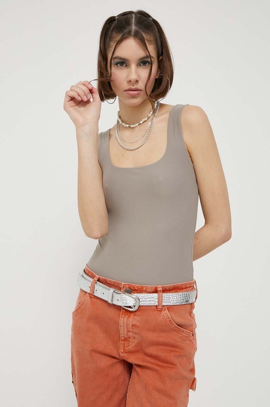 Κορμάκι Abercrombie & Fitch KI139.3490.436 μπεζ