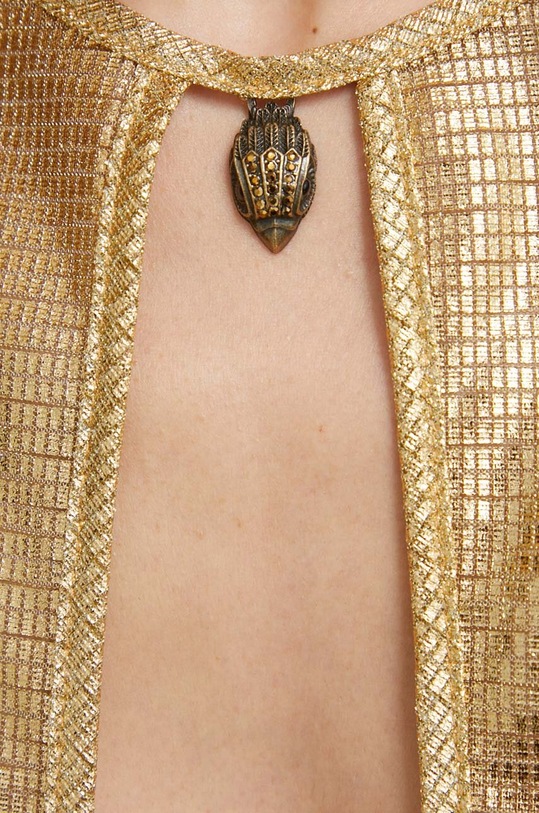 Plážový oděv Kurt Geiger London KGL1WCU01 zlatá