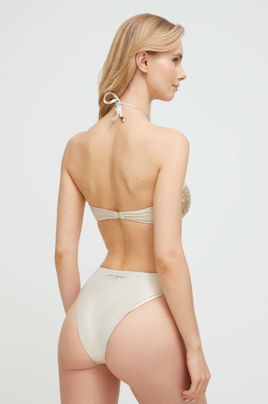 Kurt Geiger London costum de baie dintr-o bucată KGL1WOP04 aur SS23