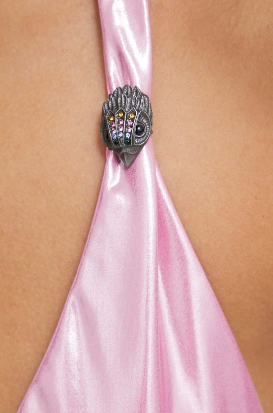 Kurt Geiger London biustonosz kąpielowy różowy KGL1WTP01