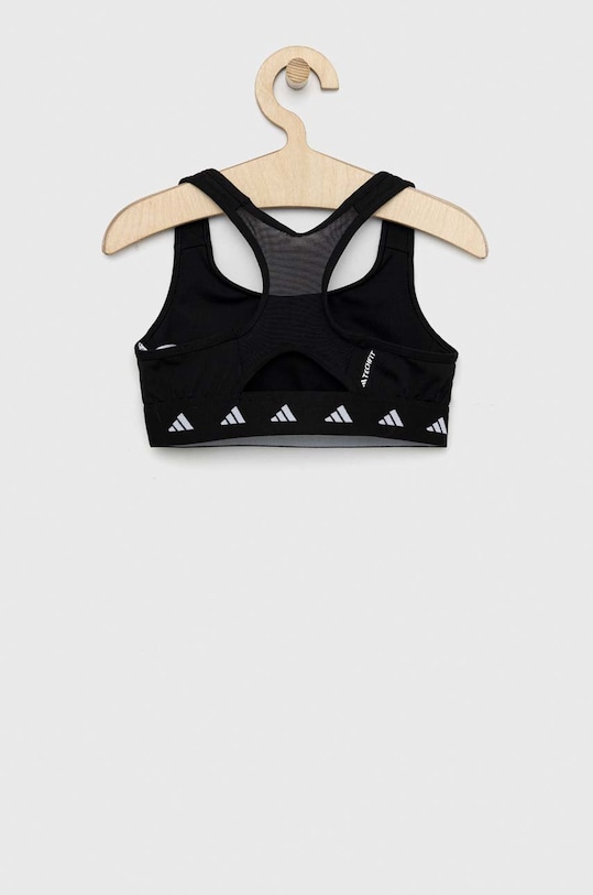 Dziewczynka adidas biustonosz dziecięcy G TF POWER HL2444 czarny