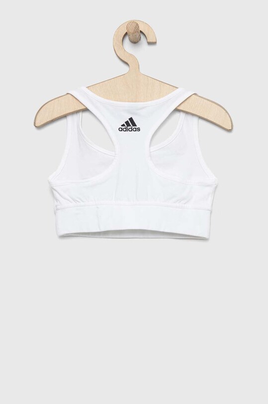 Adidas sutien fete G LIN CR IB1666 alb SS23