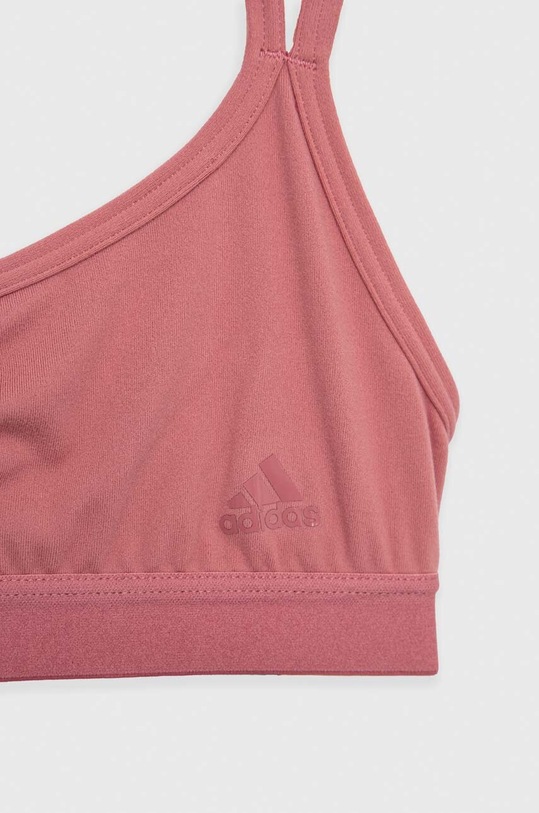 Dziewczynka adidas biustonosz sportowy dziecięcy G YOGA IC0332 różowy