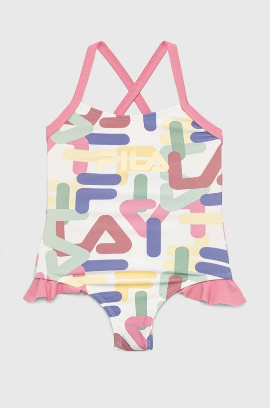 Fila jednoczęściowy strój kąpielowy dziecięcy wzorzyste multicolor FAK0228