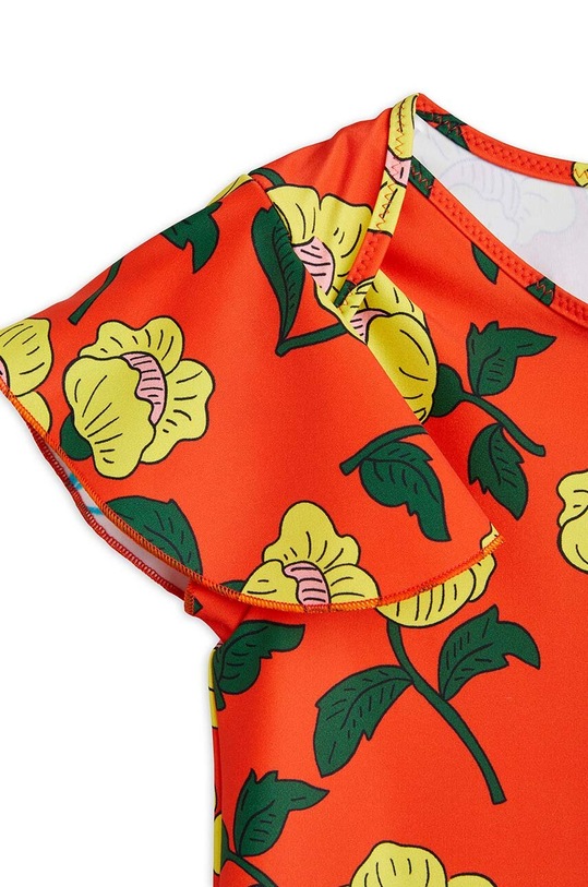 Dziewczynka Mini Rodini t-shirt kąpielowy dziecięcy 2328010926 pomarańczowy