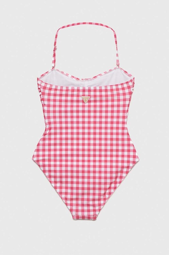 Enodelne otroške kopalke Guess J3GZ01.MC04R.PPYX roza SS23