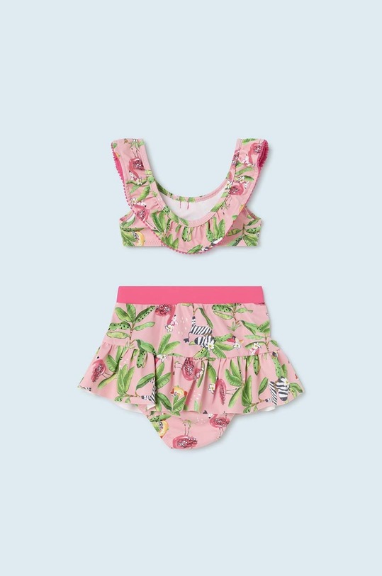 Mayoral costum de baie din două piese pentru bebelusi 1784.4M.BABY roz SS23