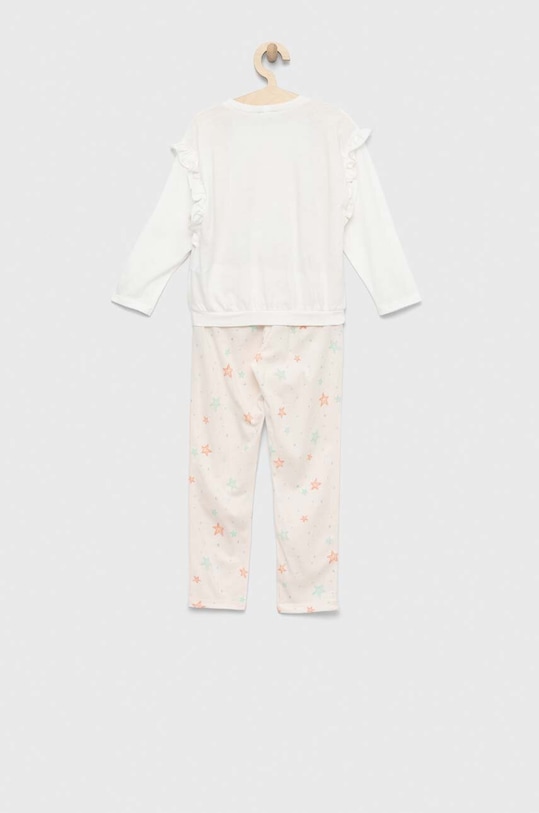 United Colors of Benetton piżama bawełniana dziecięca 30960P03W.G.SEASONAL różowy SS23