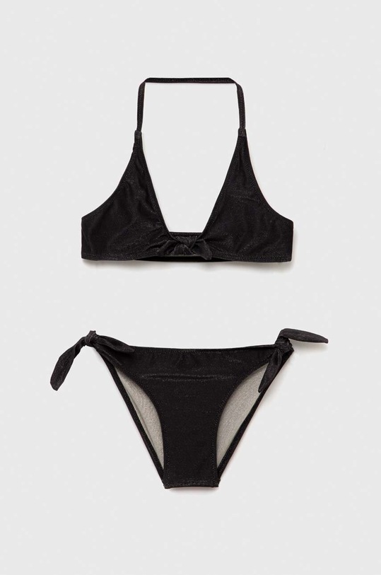 Dječji dvodijelni kupaći kostim United Colors of Benetton komplet crna 3H6G0K01C.G.SEASONAL