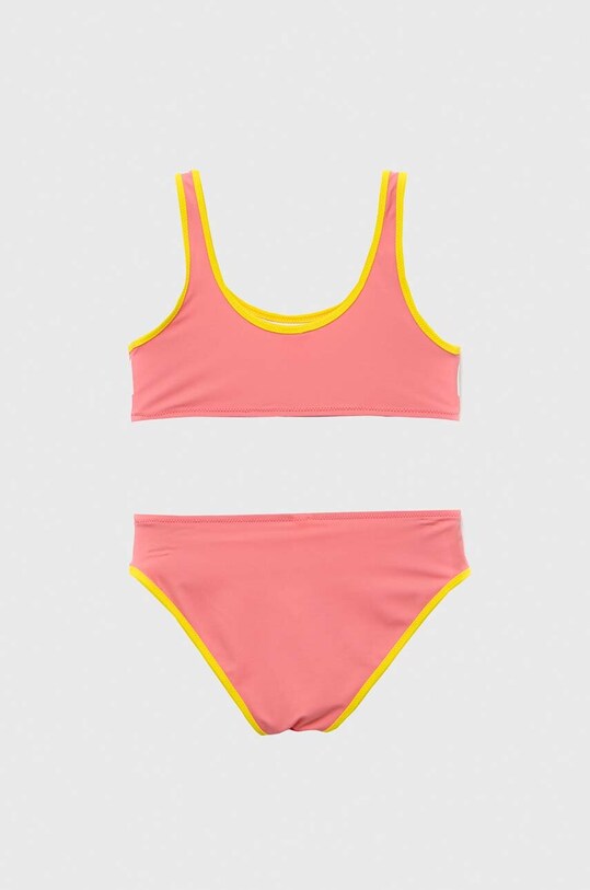 Παιδικό μαγιό δύο τεμαχίων United Colors of Benetton 3L430K016.G.SEASONAL ροζ SS23