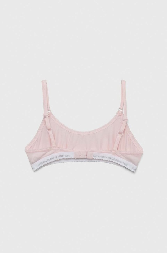 United Colors of Benetton biustonosz dziecięcy 2-pack 3MC10R1IN.G.SEASONAL różowy