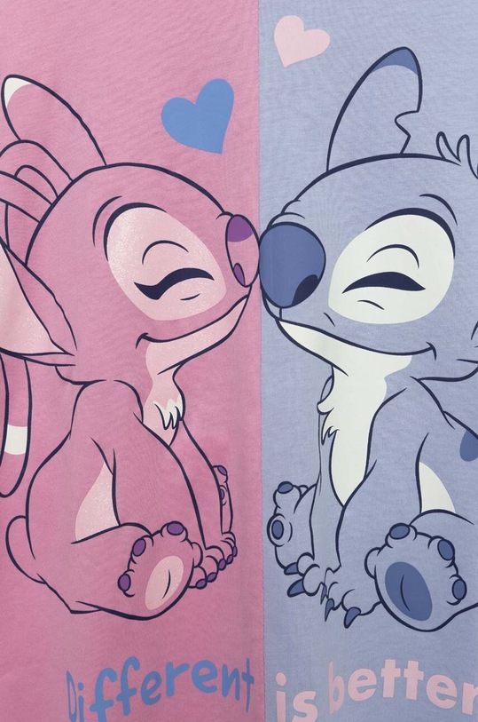 Dievča Detské pyžamo United Colors of Benetton x Disney 3Y5E0P03S.G.SEASONAL ružová