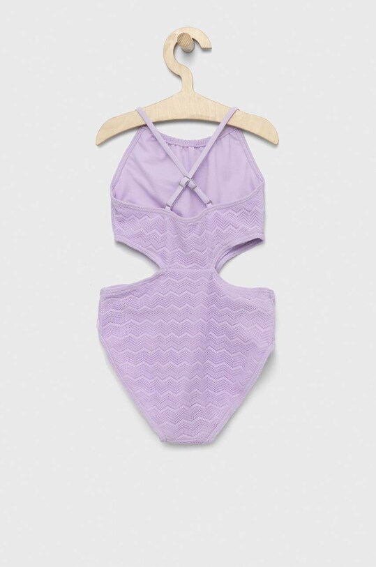 Abercrombie & Fitch costum de baie dintr-o bucată pentru copii KI211.3016 violet SS23