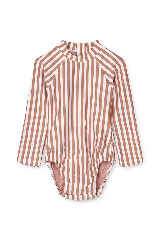 Liewood jednoczęściowy strój kąpielowy niemowlęcy miękka beżowy LW15416