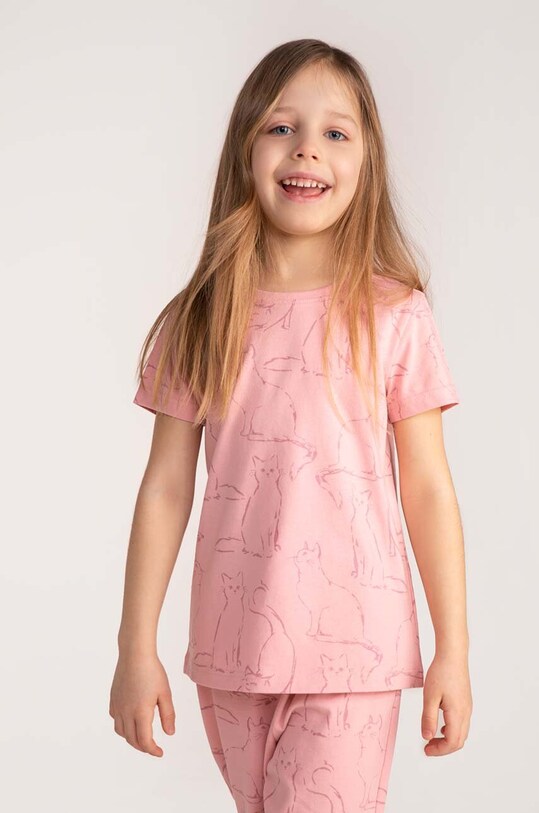 Coccodrillo pijamale de bumbac pentru copii WC3448208PJS