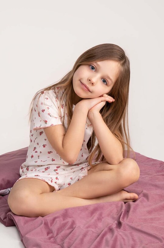 Coccodrillo pijamale de bumbac pentru copii WC3448211PJS