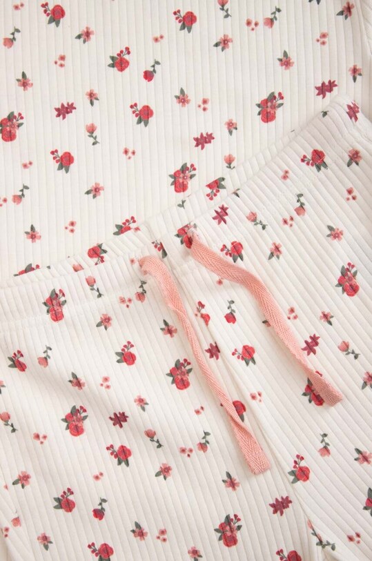 Coccodrillo pijamale de bumbac pentru copii WC3448211PJS bej