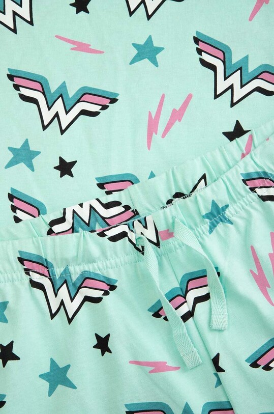 Coccodrillo gyerek pamut pizsama X Wonder Woman WC3448202LIG türkiz