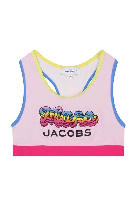Dziewczynka Marc Jacobs dwuczęściowy strój kąpielowy dziecięcy W10203.156 różowy