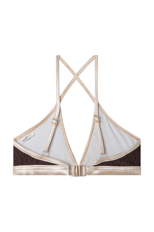 Michael Kors dwuczęściowy strój kąpielowy dziecięcy brązowy R10174.114.150