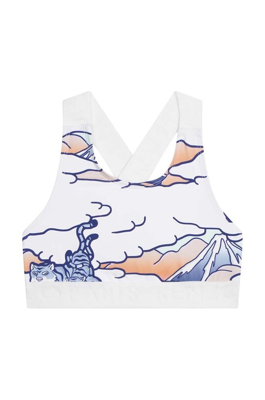 Dvodelne otroške kopalke Kenzo Kids K10064 pisana SS23
