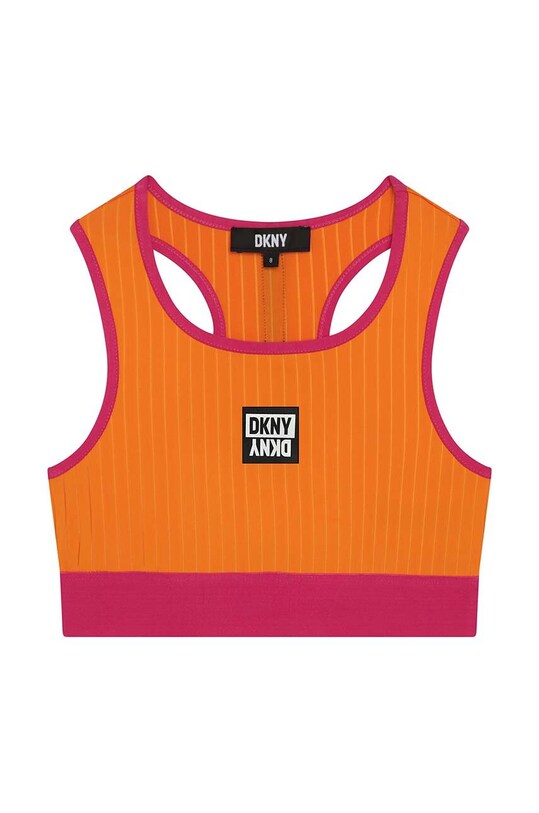 Dkny biustonosz dziecięcy miękka pomarańczowy D35S91.128.149