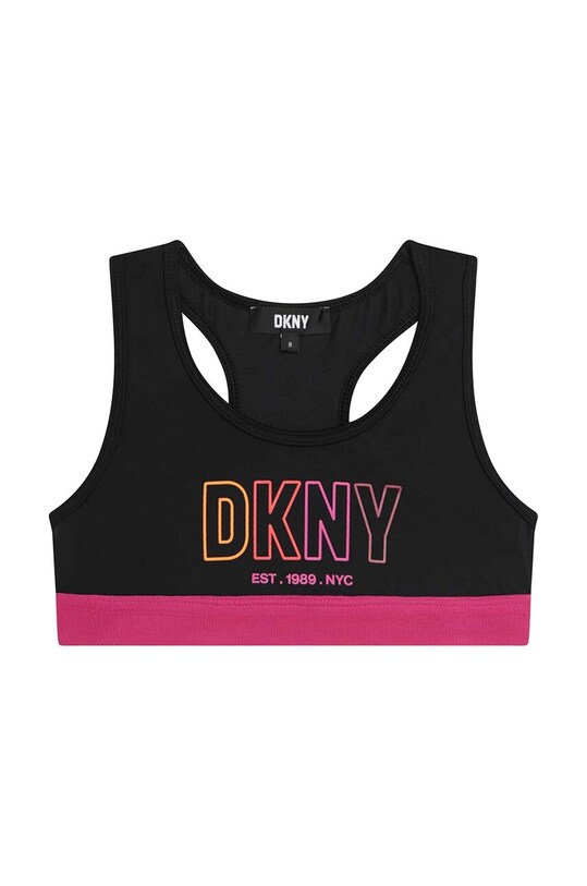 Dvodelne otroške kopalke Dkny Mehka črna D37115.156.162