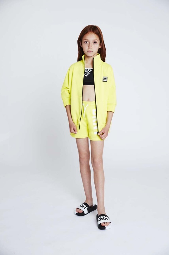 Dkny costum de baie pentru copii din două piese cu modele negru D37117.156.162