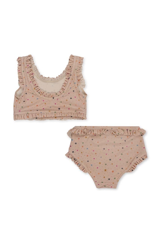 Konges Sløjd dwuczęściowy strój kąpielowy dziecięcy KS4723 beżowy SS23