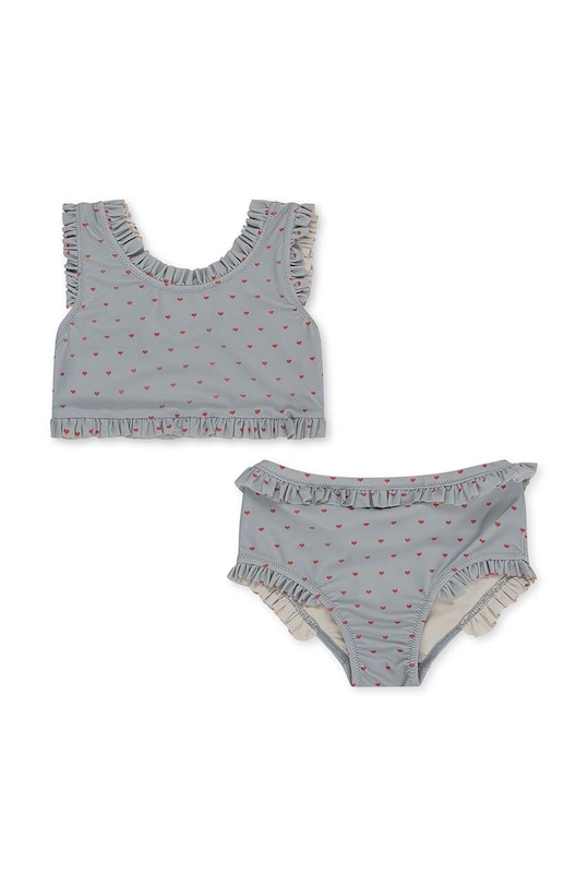 Konges Sløjd dwuczęściowy strój kąpielowy dziecięcy komplet niebieski KS4723