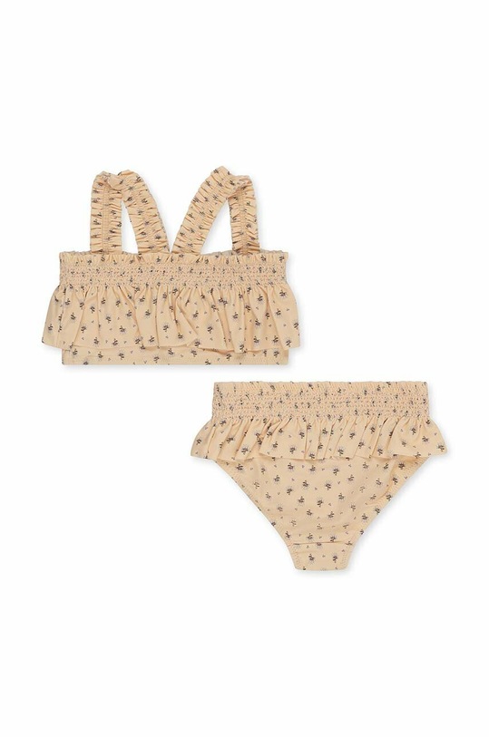 Konges Sløjd costum de baie pentru copii din două piese KS4626 bej SS23