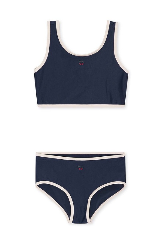 Konges Sløjd costum de baie pentru copii din două piese KS4688 bleumarin SS23