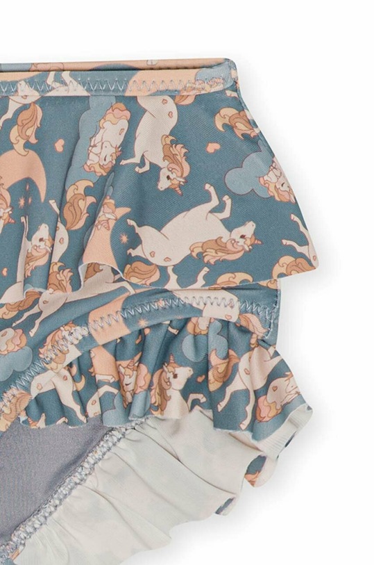 Konges Sløjd costum de baie pentru copii din două piese albastru KS4694