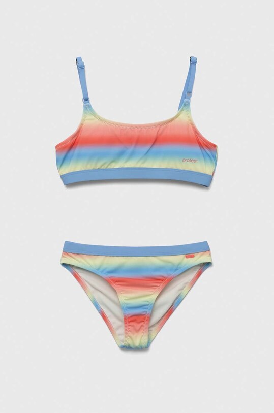 Protest costum de baie pentru copii din două piese PRTCAKE JR usor rigidizat multicolor 7912331