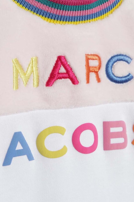 Chłopiec Marc Jacobs pajacyk niemowlęcy W97100 różowy