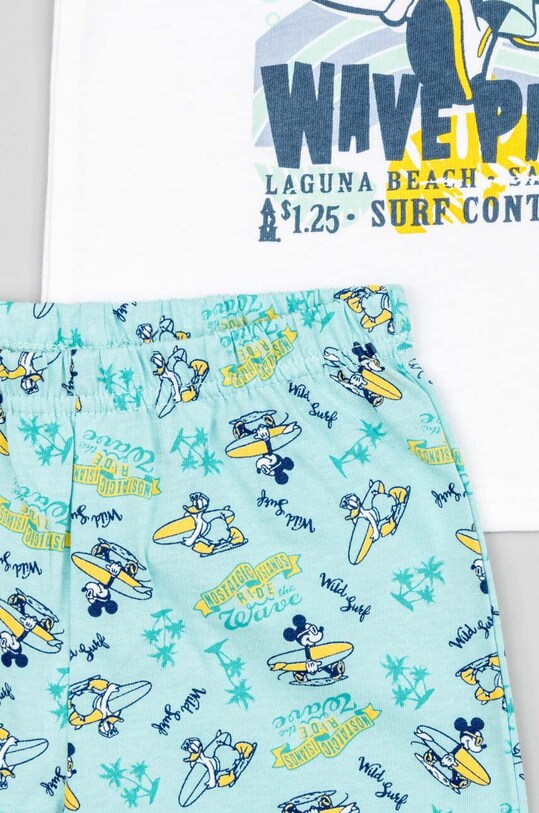 zippy pijamale de bumbac pentru copii x Disney turcoaz ZBBUN0101.23010